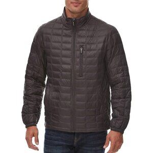 NEW! RAINFOREST Quilted Puffer Jacket Light Weight Thermoluxe Green Size L